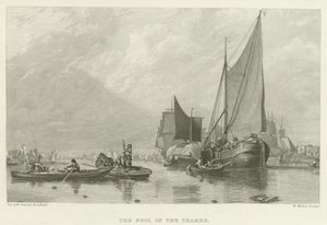 Thames Havuzu by Augustus Wall Callcott
